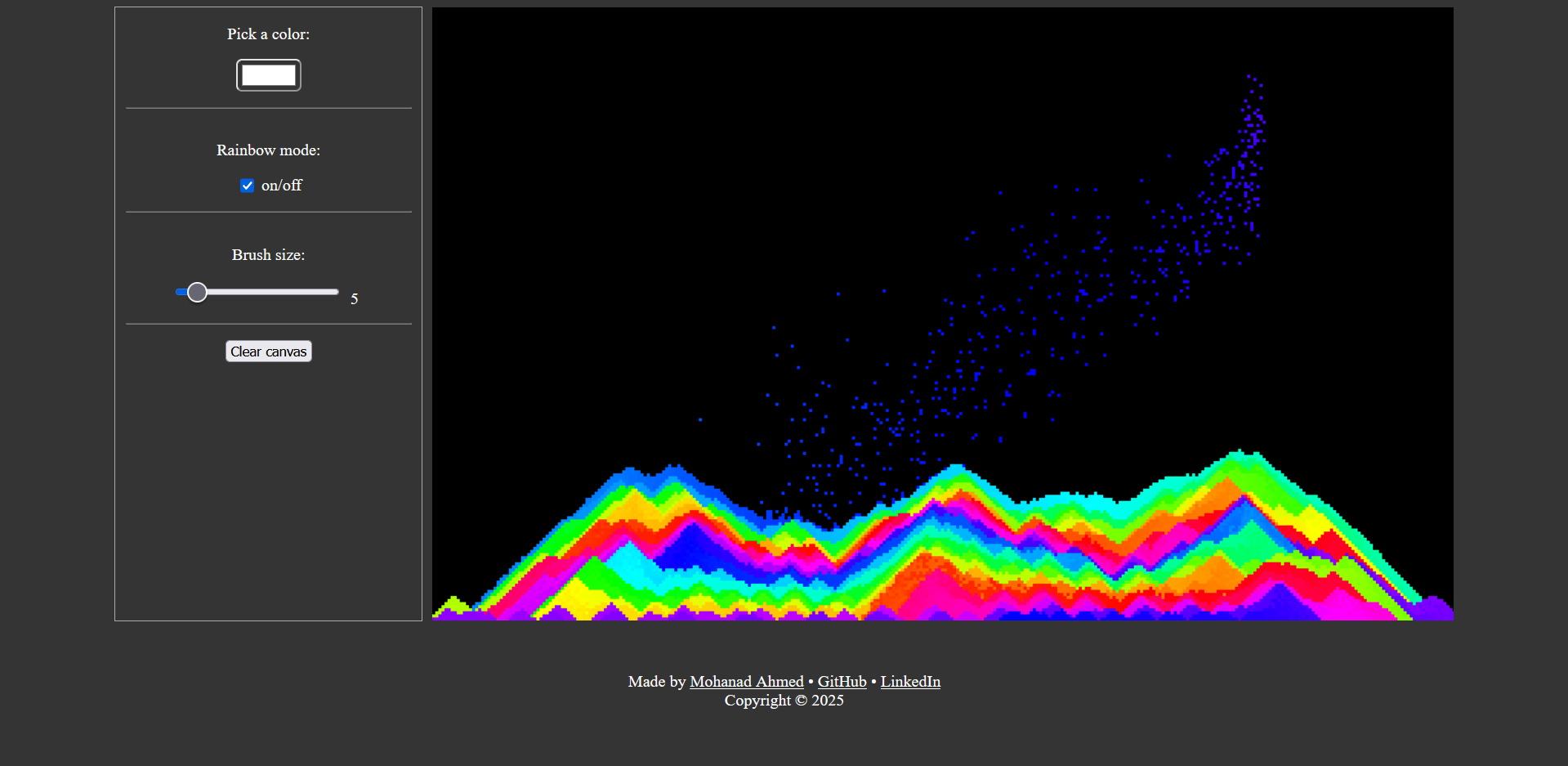 falling sand Simulator Screenshot 1