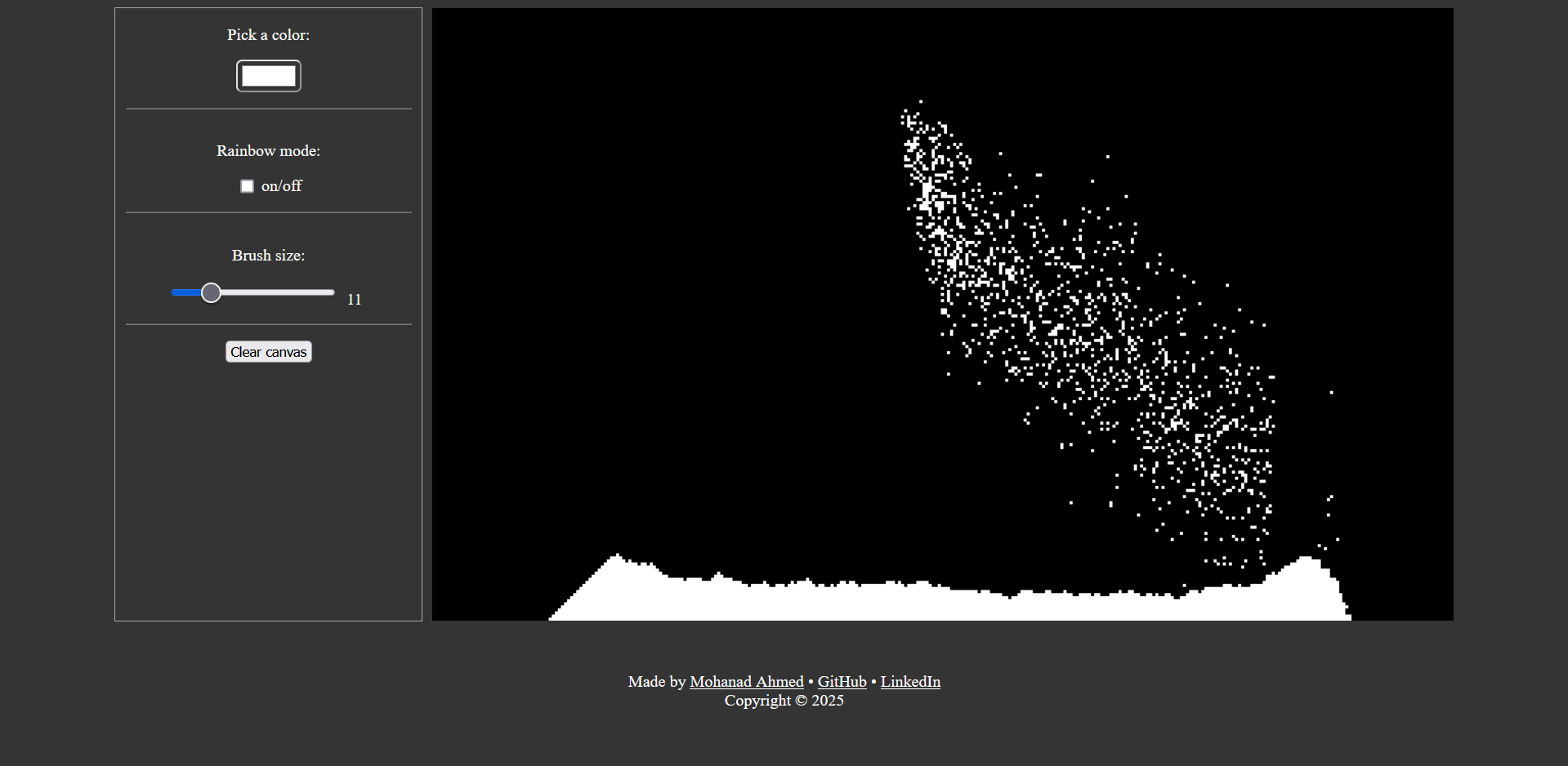 falling sand Simulator Screenshot 2